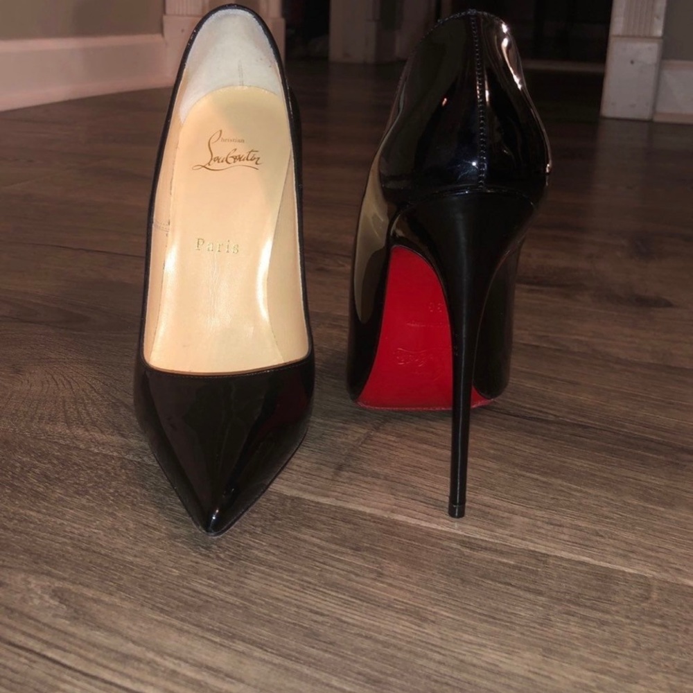 Christian Louboutin Black heels so kate
